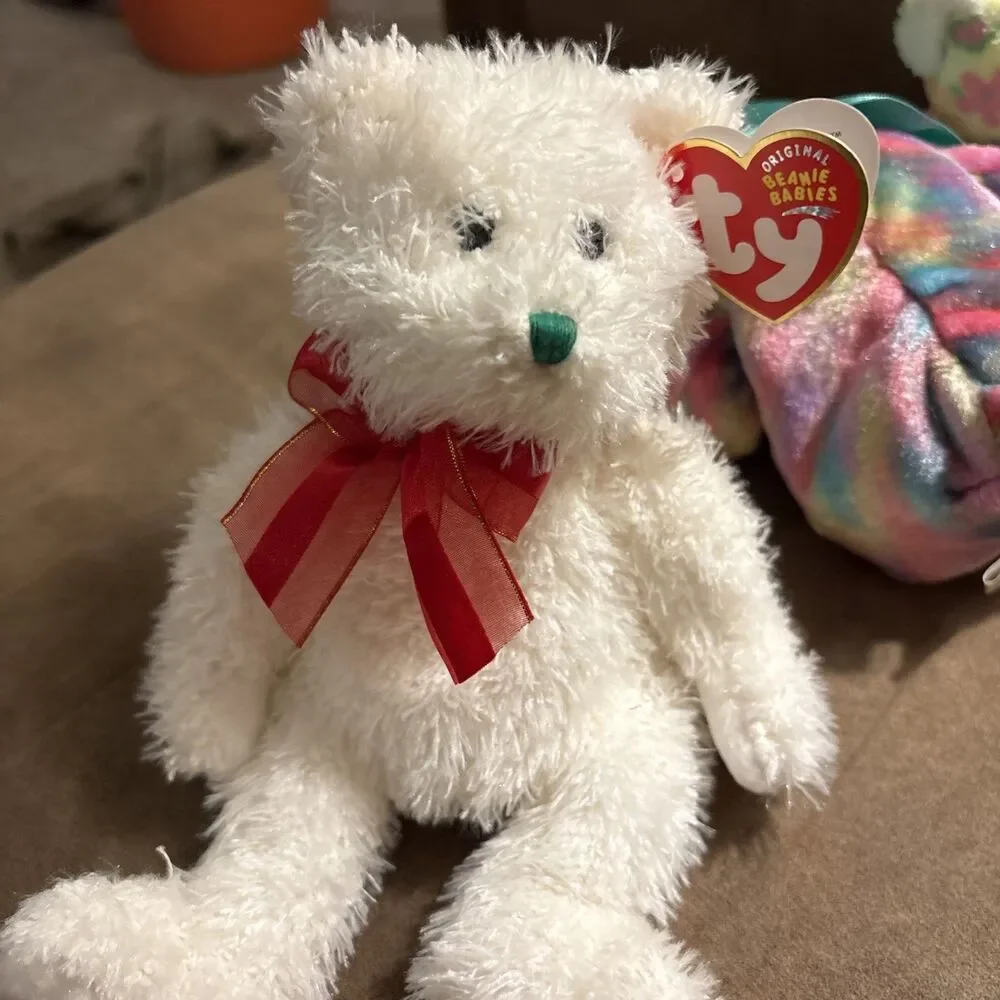 Ty Beanie Baby 2004 HOLIDAY TEDDY the Bear 9
